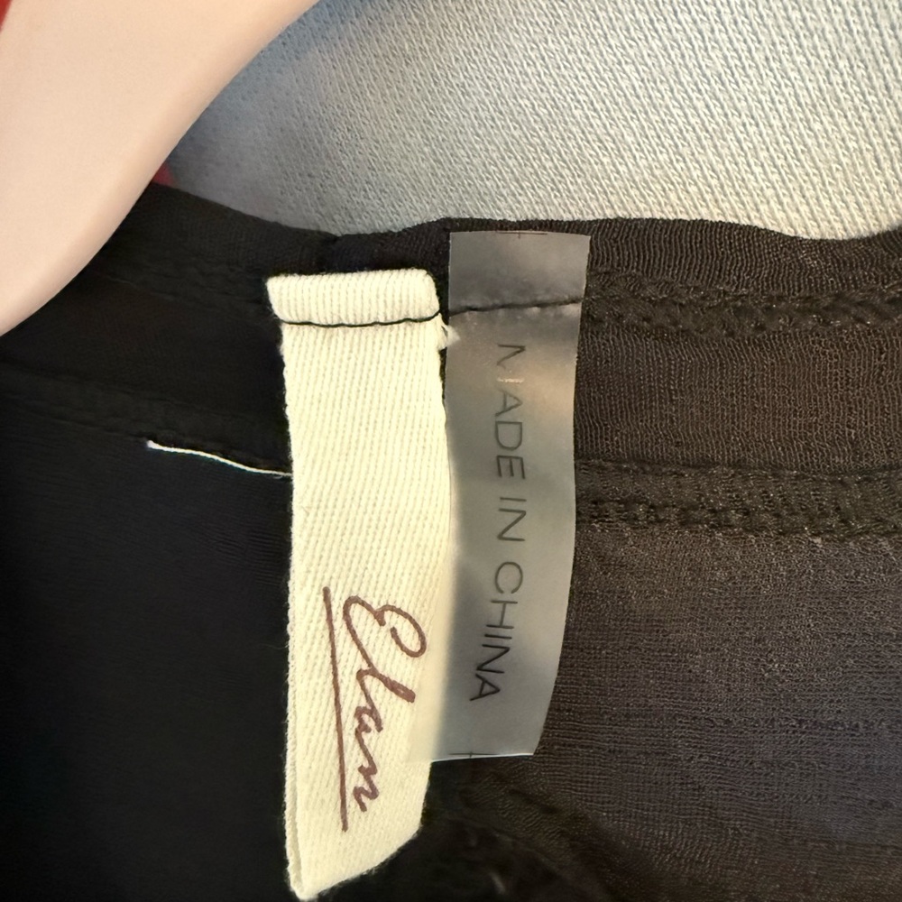 Black Open-Front Women's Sweater - Picture 3 of 3